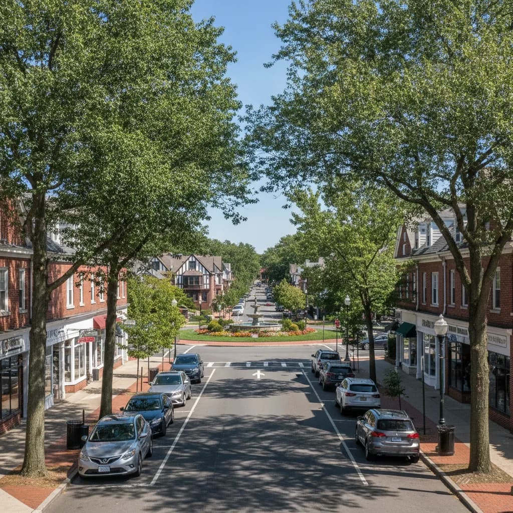 View of Garden City South, NY