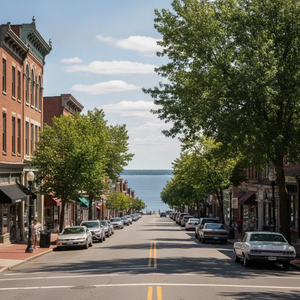 View of Geneva, NY