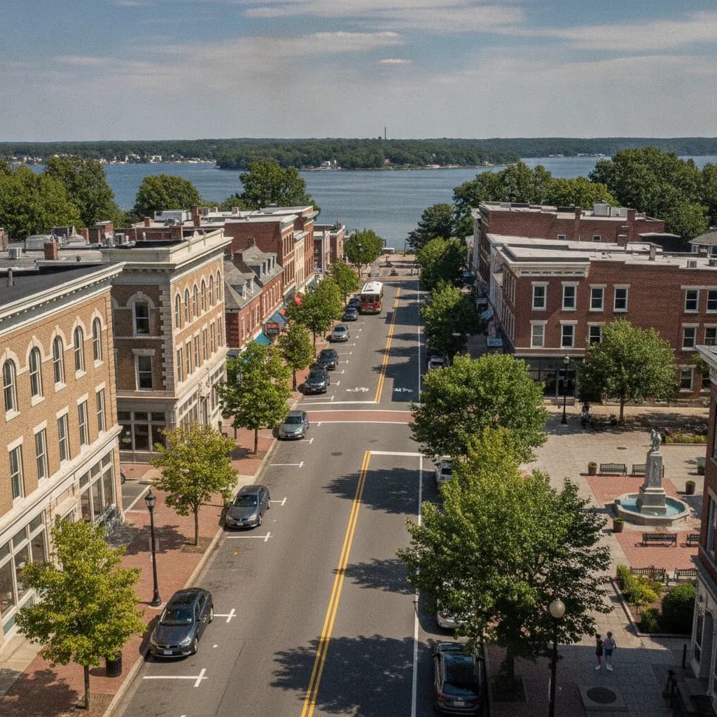 View of Glen Cove, NY