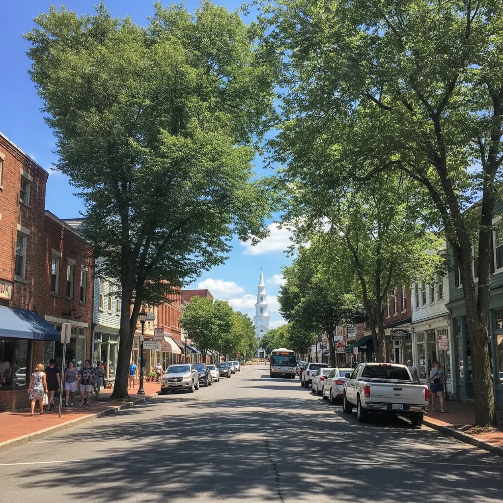 View of Greenlawn, NY