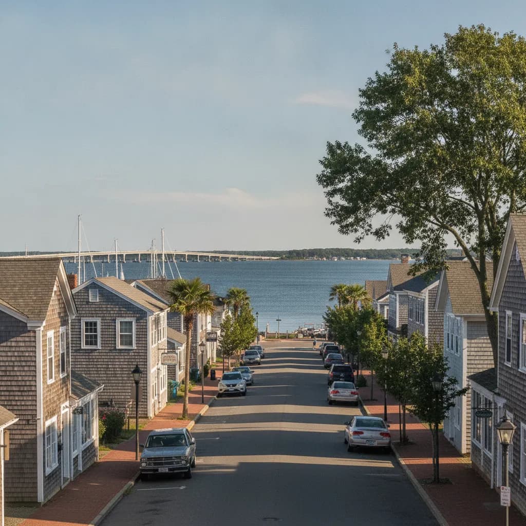 View of Hampton Bays, NY