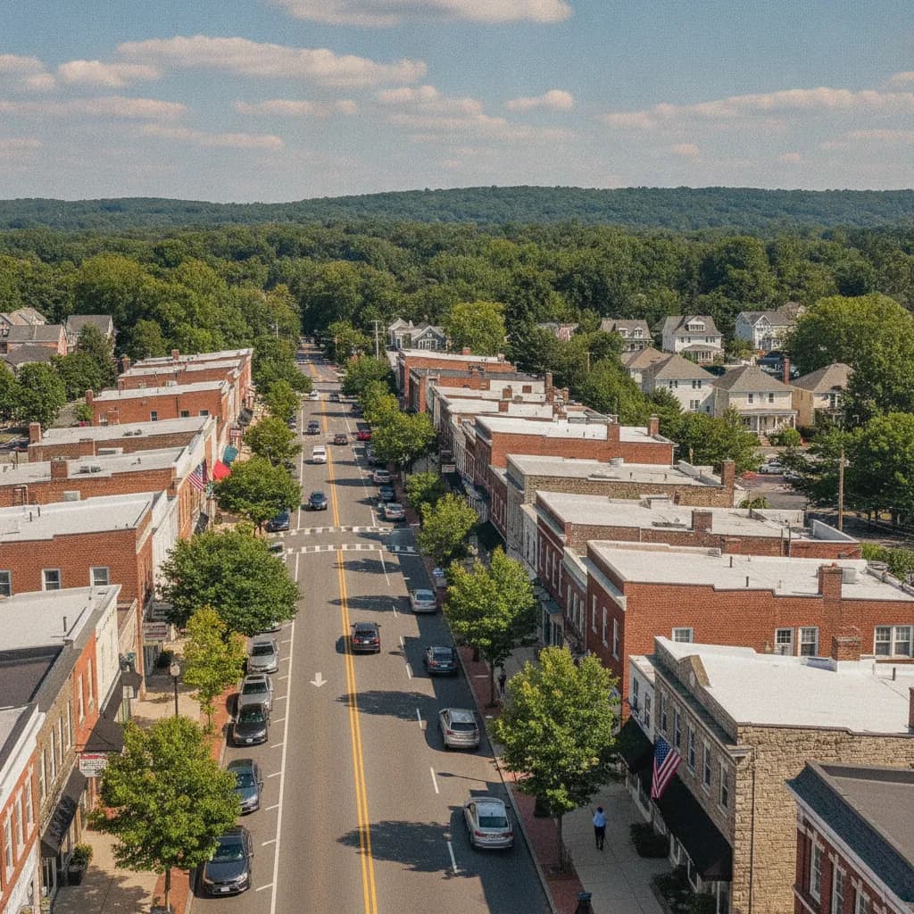 View of Herricks, NY