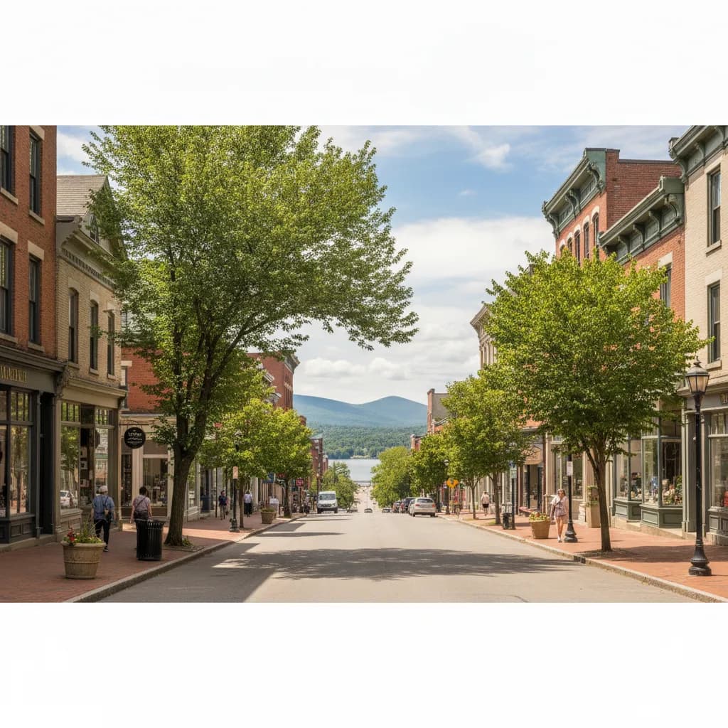View of Hudson, NY