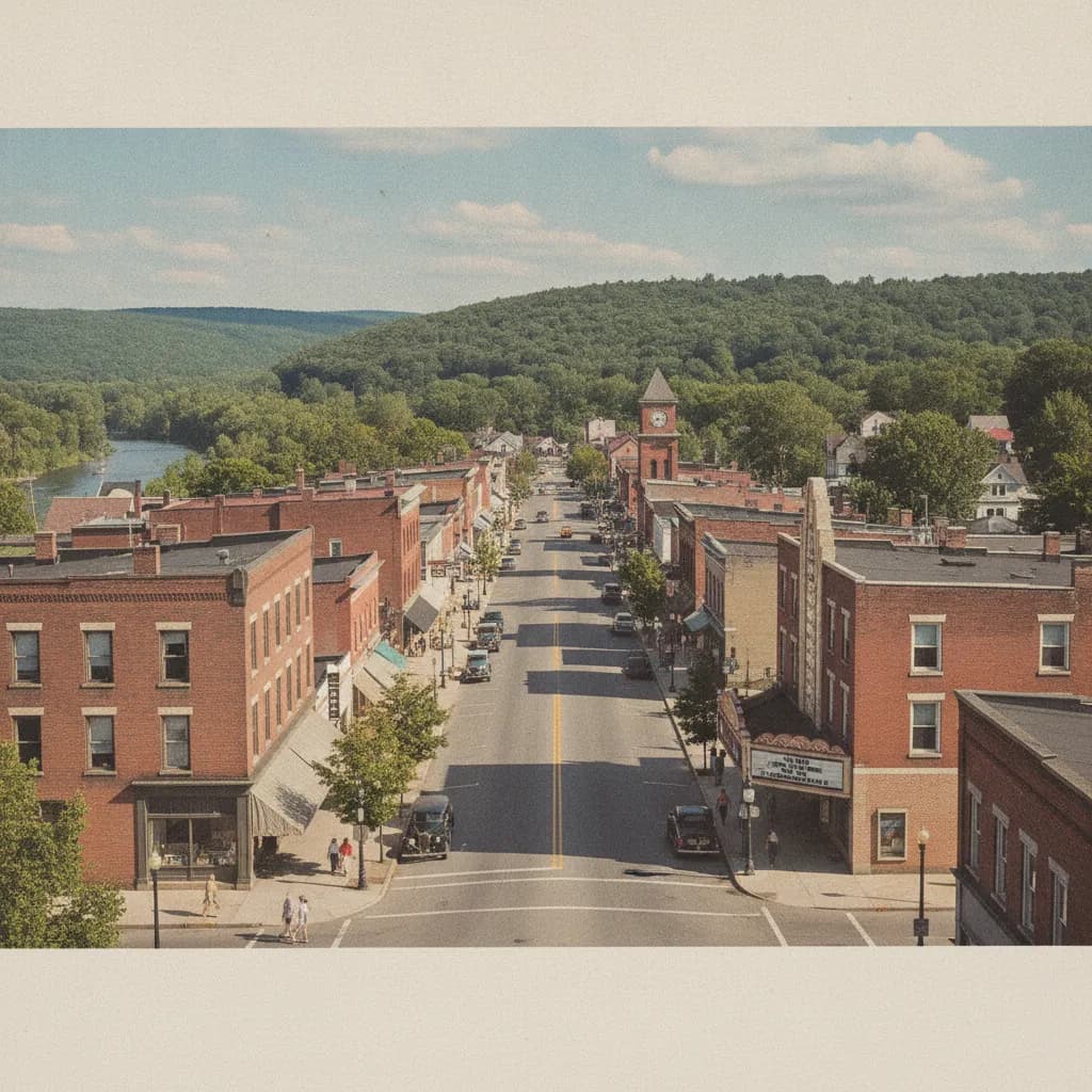 View of Ilion, NY