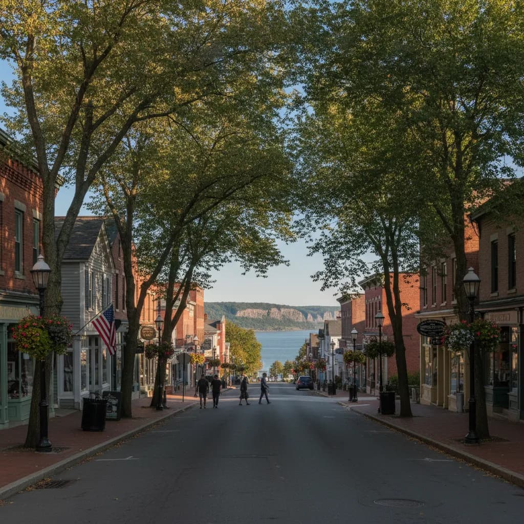 View of Irvington, NY