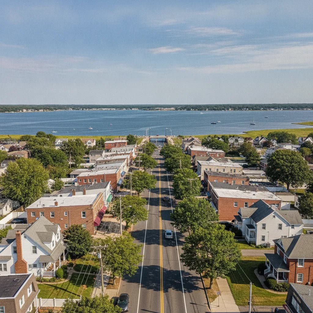 View of Island Park, NY