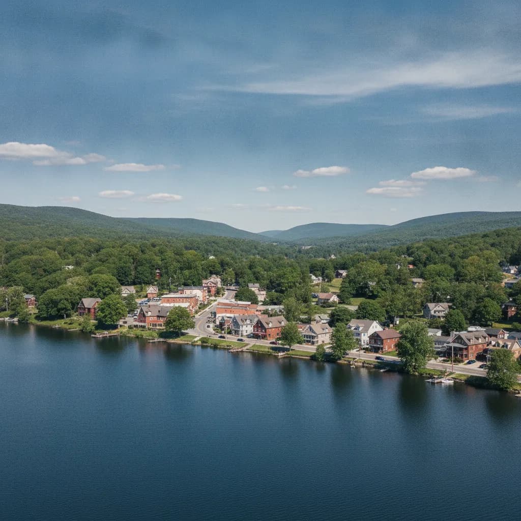 View of Lake Carmel, NY