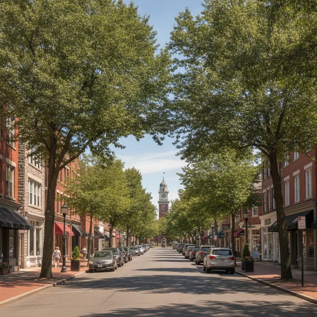 View of Lawrence, NY