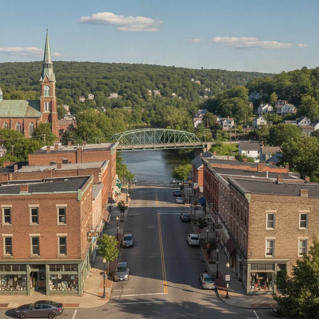 View of Little Falls, NY