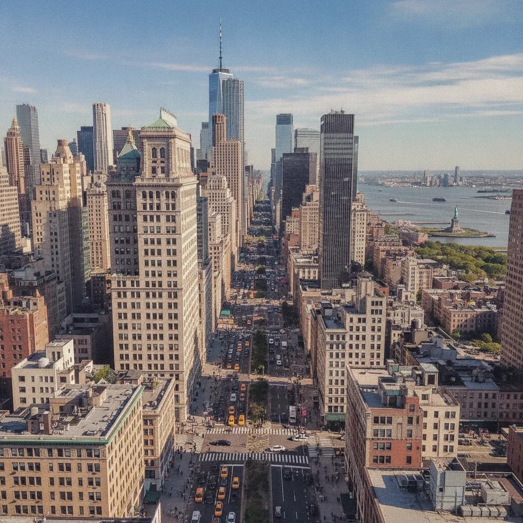 View of Manhattan, NY