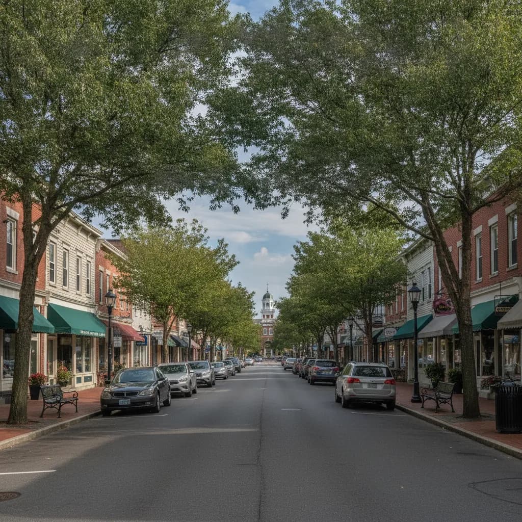 View of Massapequa Park, NY