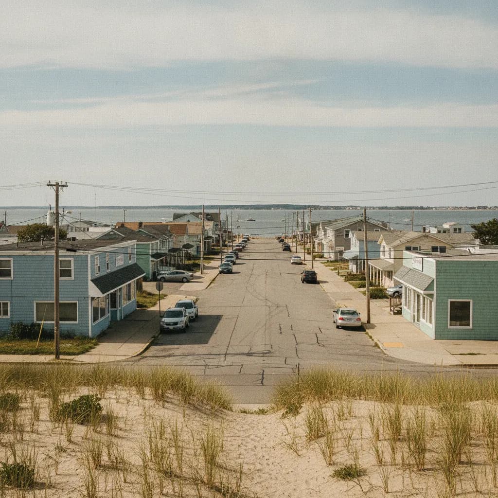 View of Mastic Beach, NY