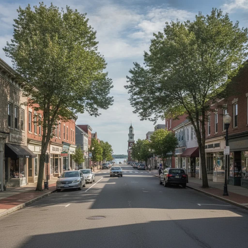 View of Merrick, NY