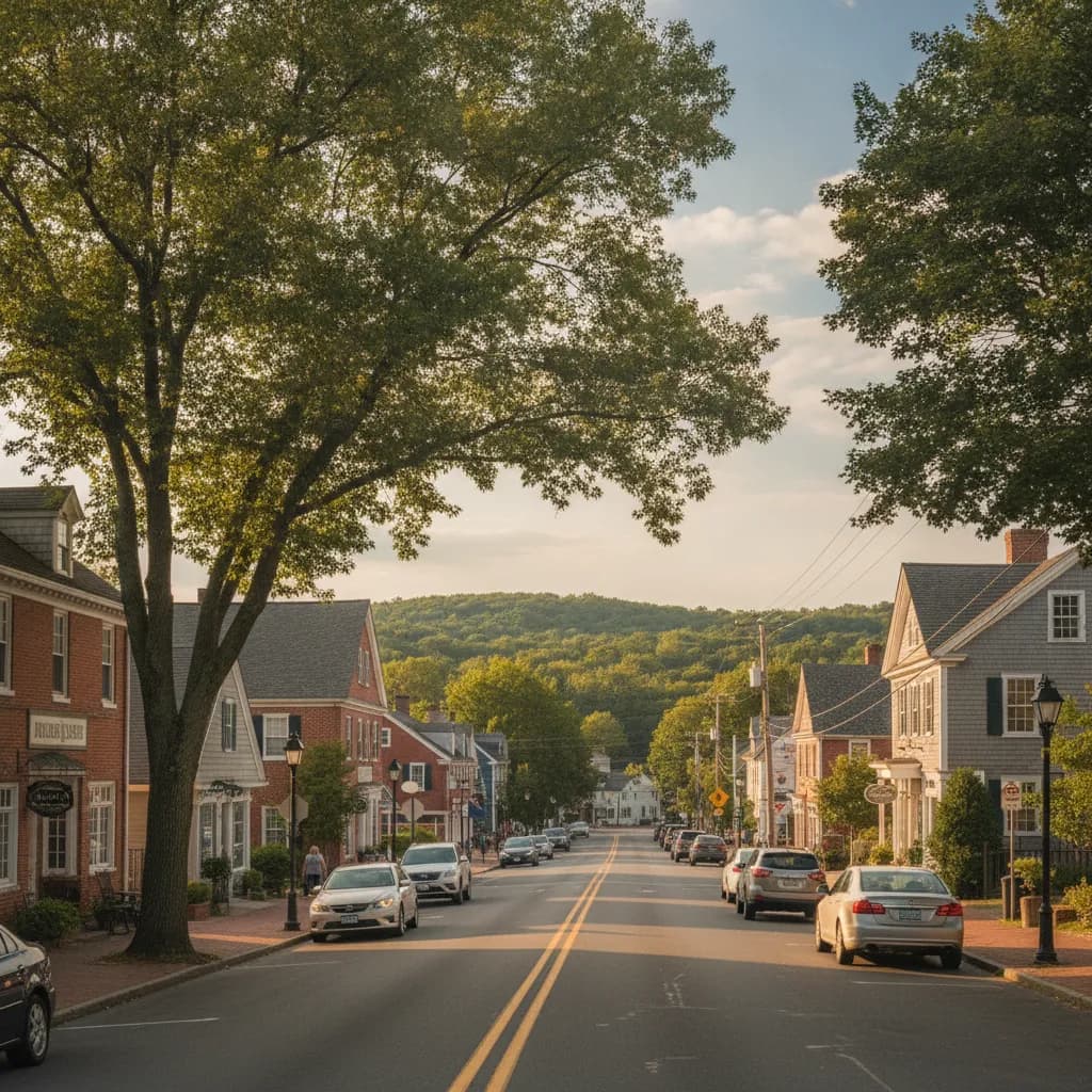 View of Miller Place, NY