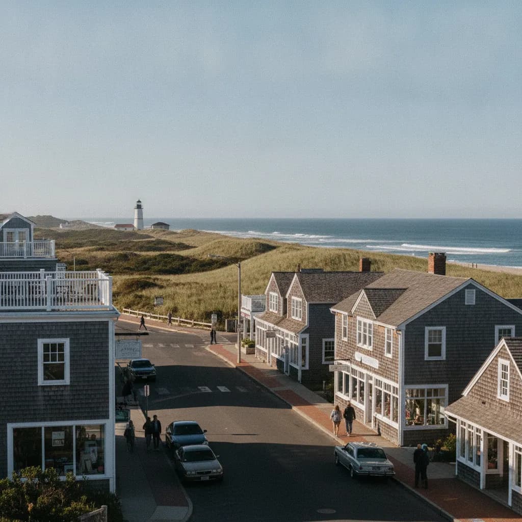 View of Montauk, NY