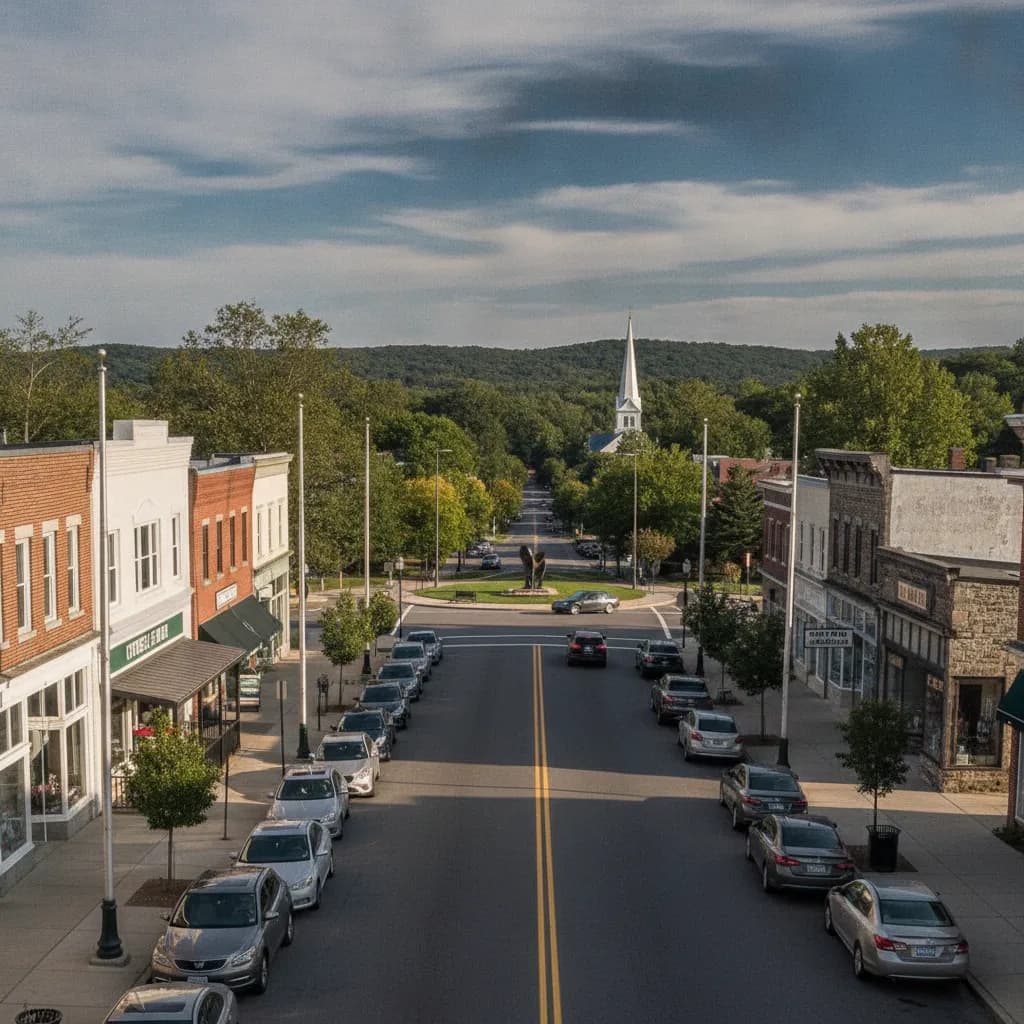 View of North Babylon, NY