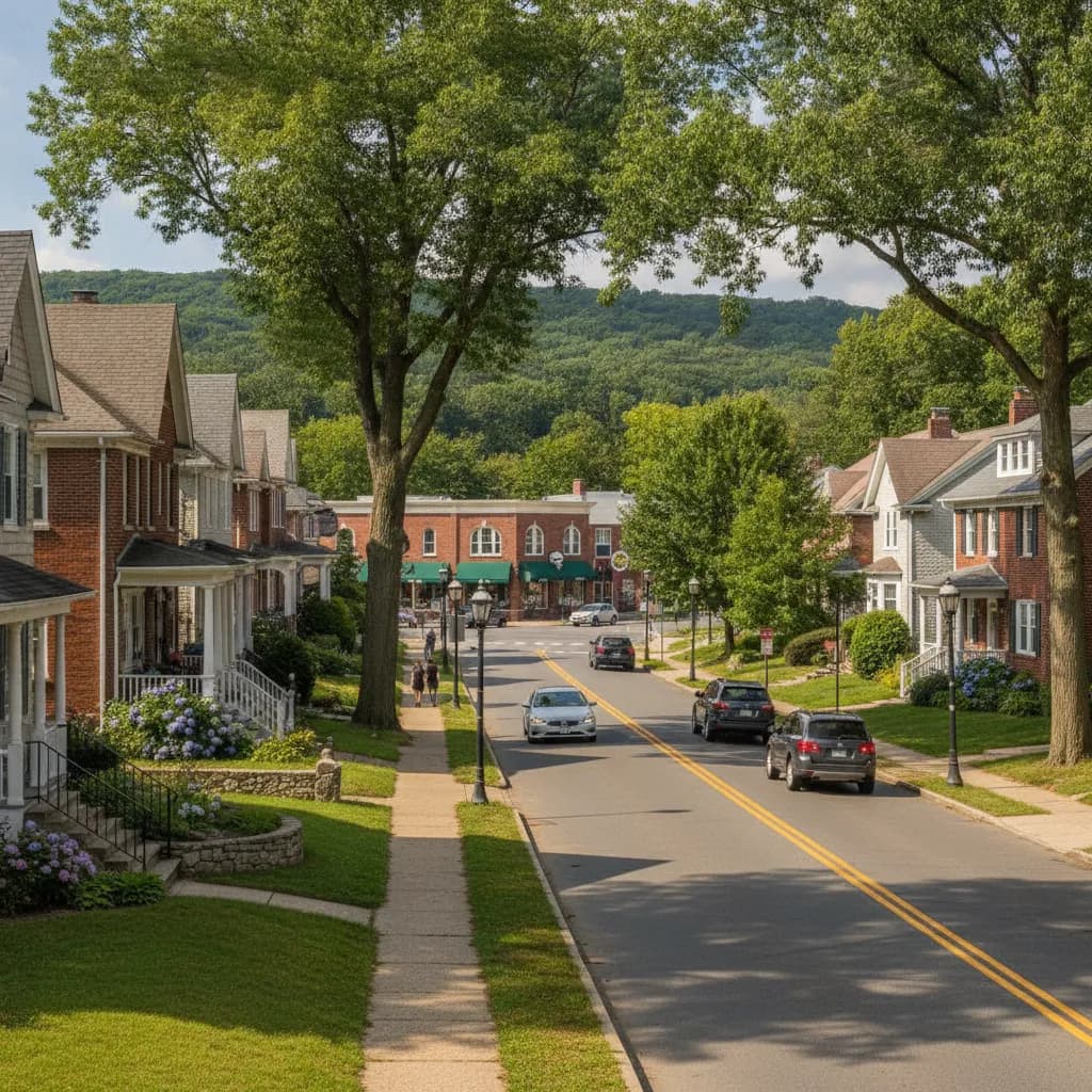 View of North New Hyde Park, NY