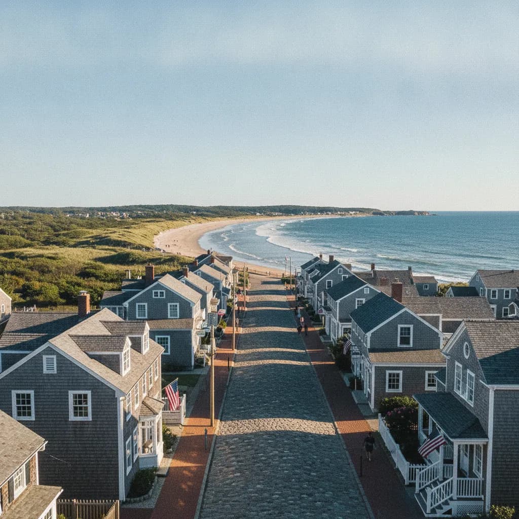 View of North Sea, NY