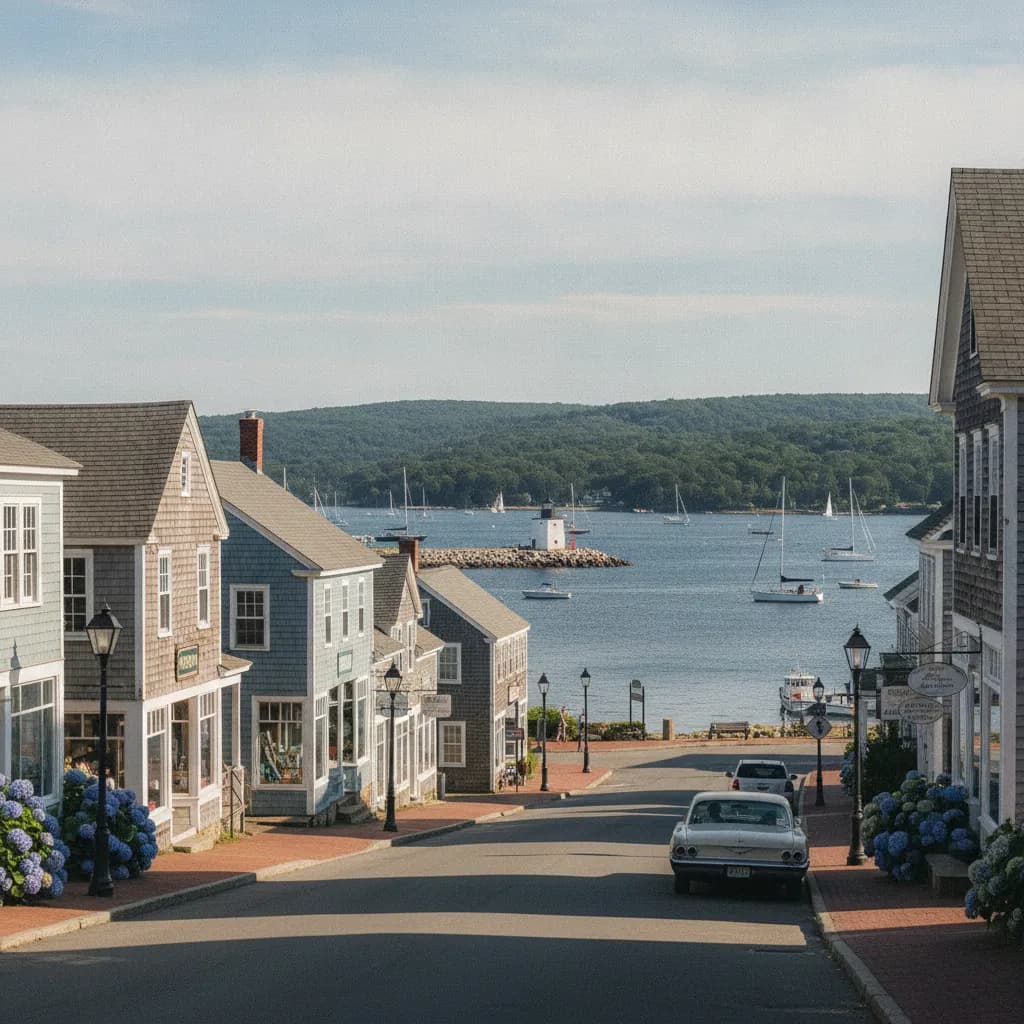 View of Northwest Harbor, NY