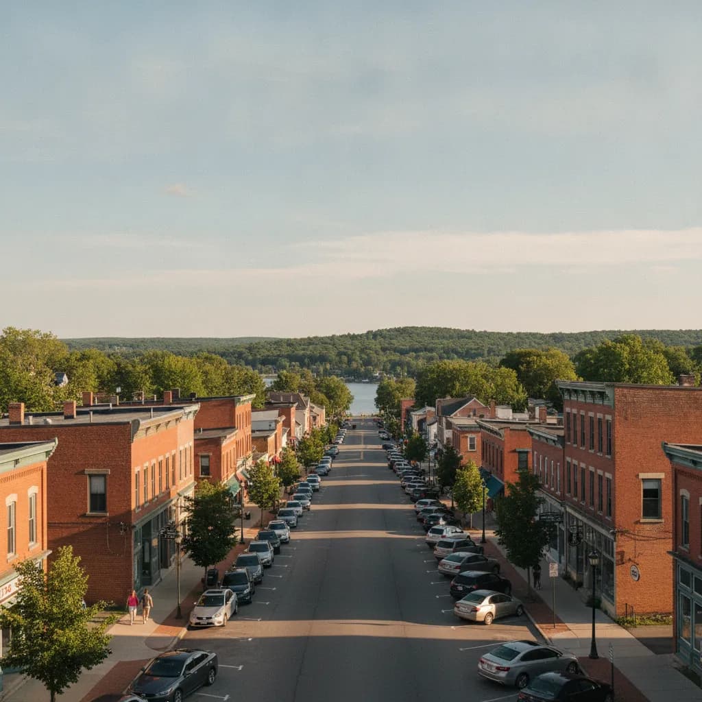 View of Penn Yan, NY