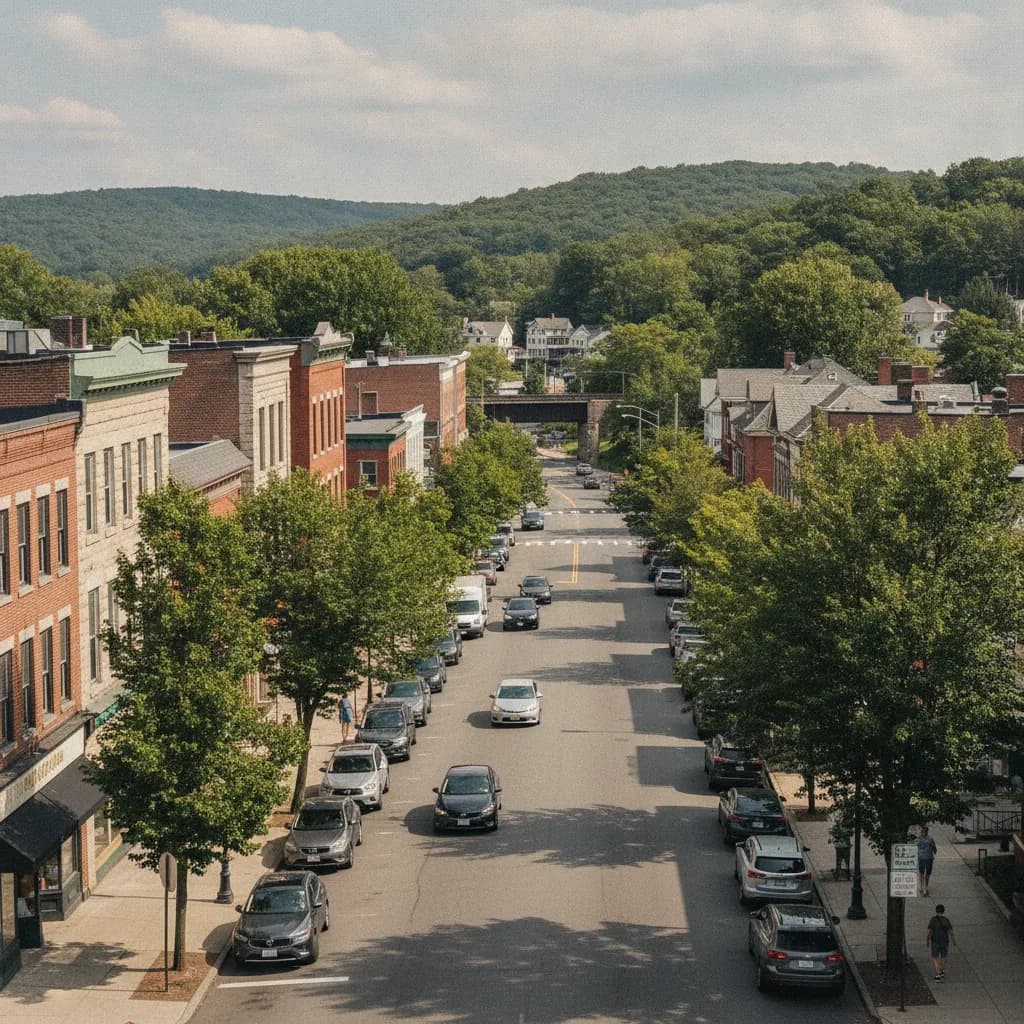 View of Port Chester, NY