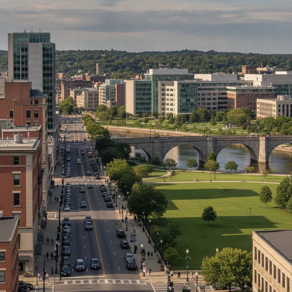 View of Rochester Institute of Technology, NY