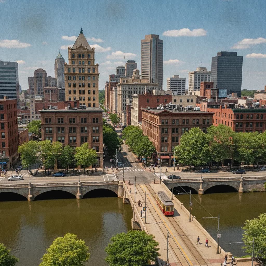 View of Rochester, NY