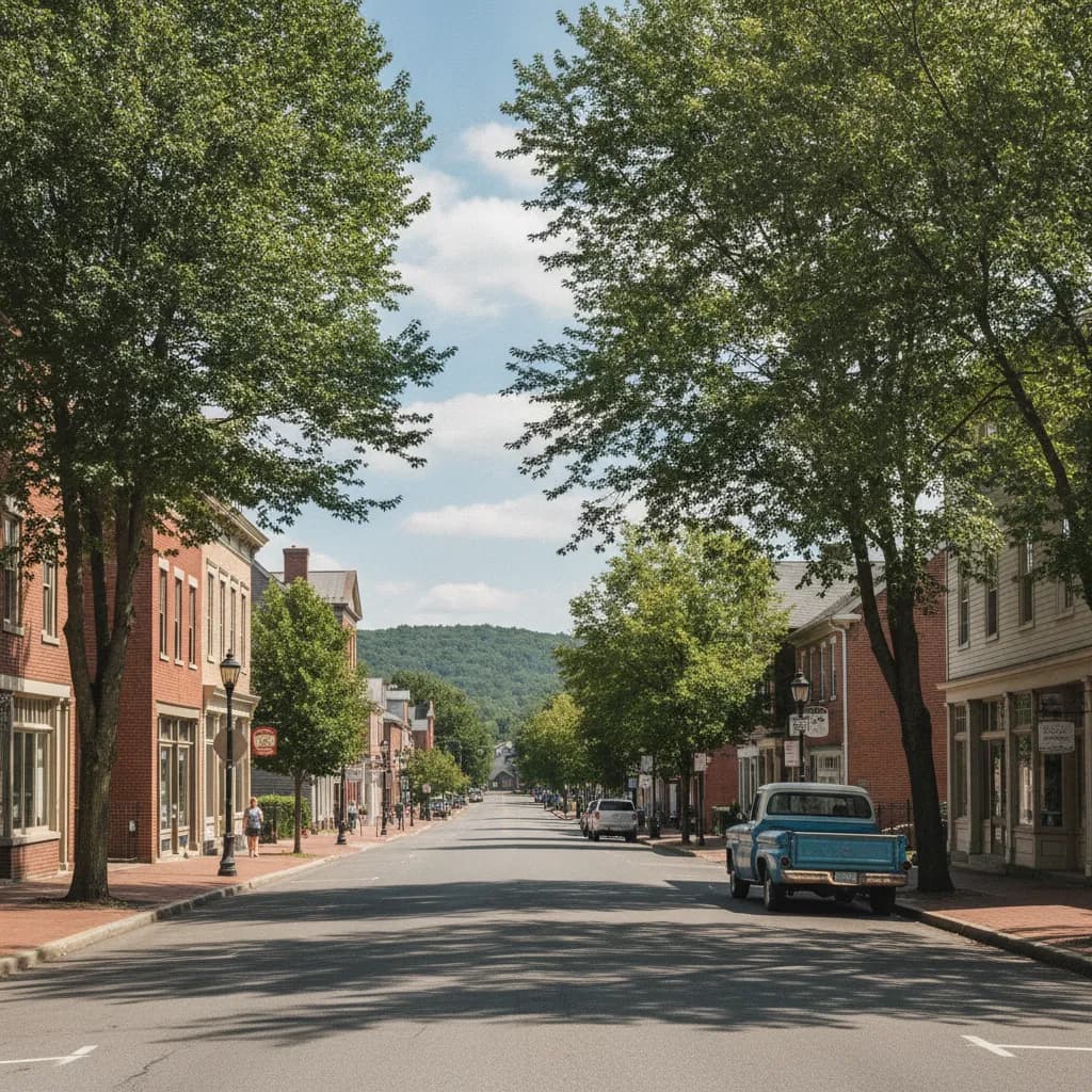 View of Salisbury, NY