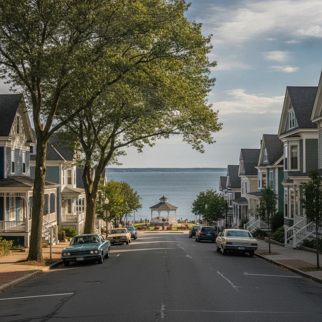 View of Sea Cliff, NY