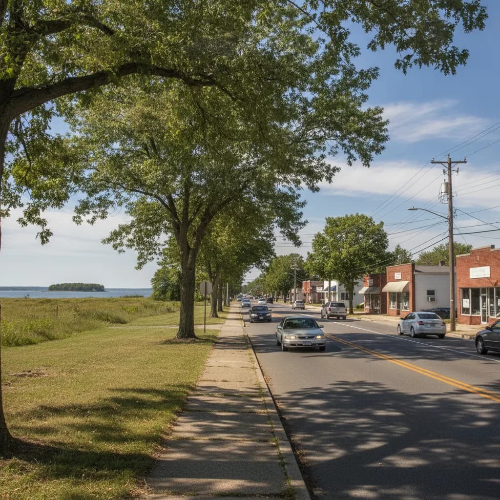 View of Shirley, NY