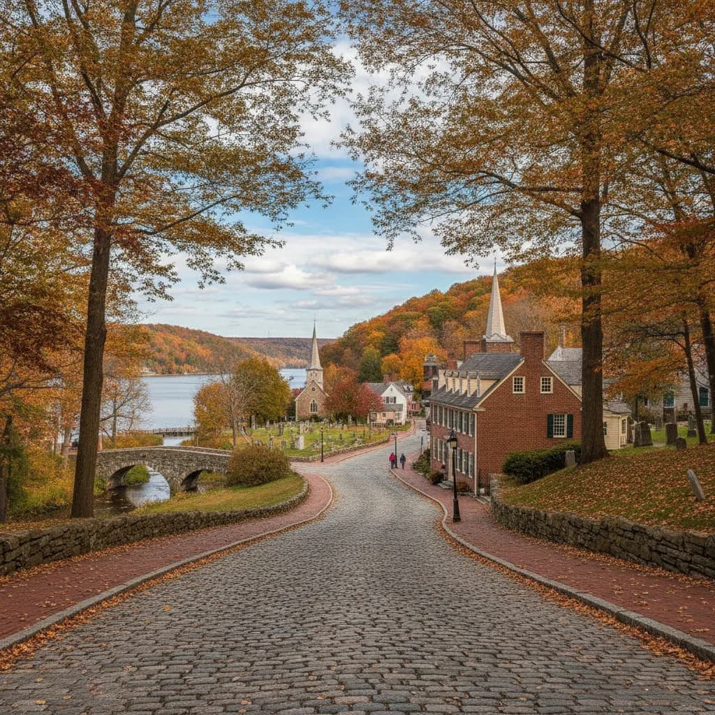 View of Sleepy Hollow, NY