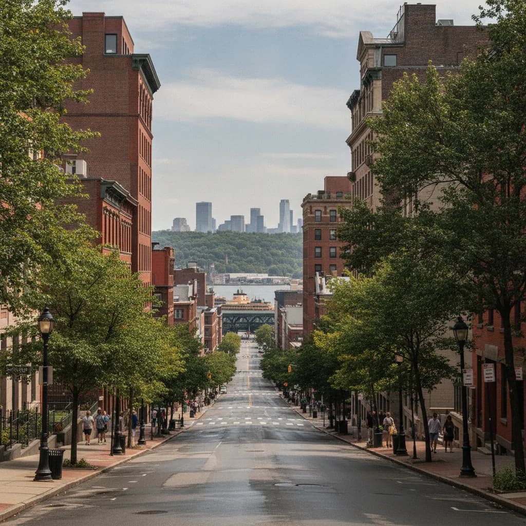 View of Staten Island, NY