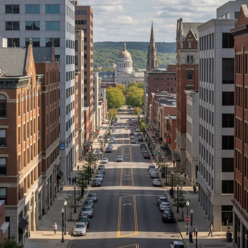 View of Syracuse, NY