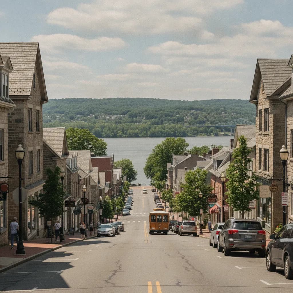 View of Tarrytown, NY