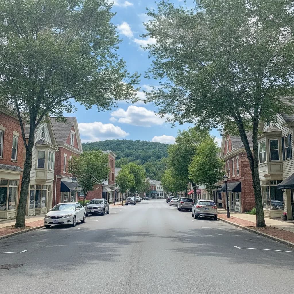 View of Terryville, NY