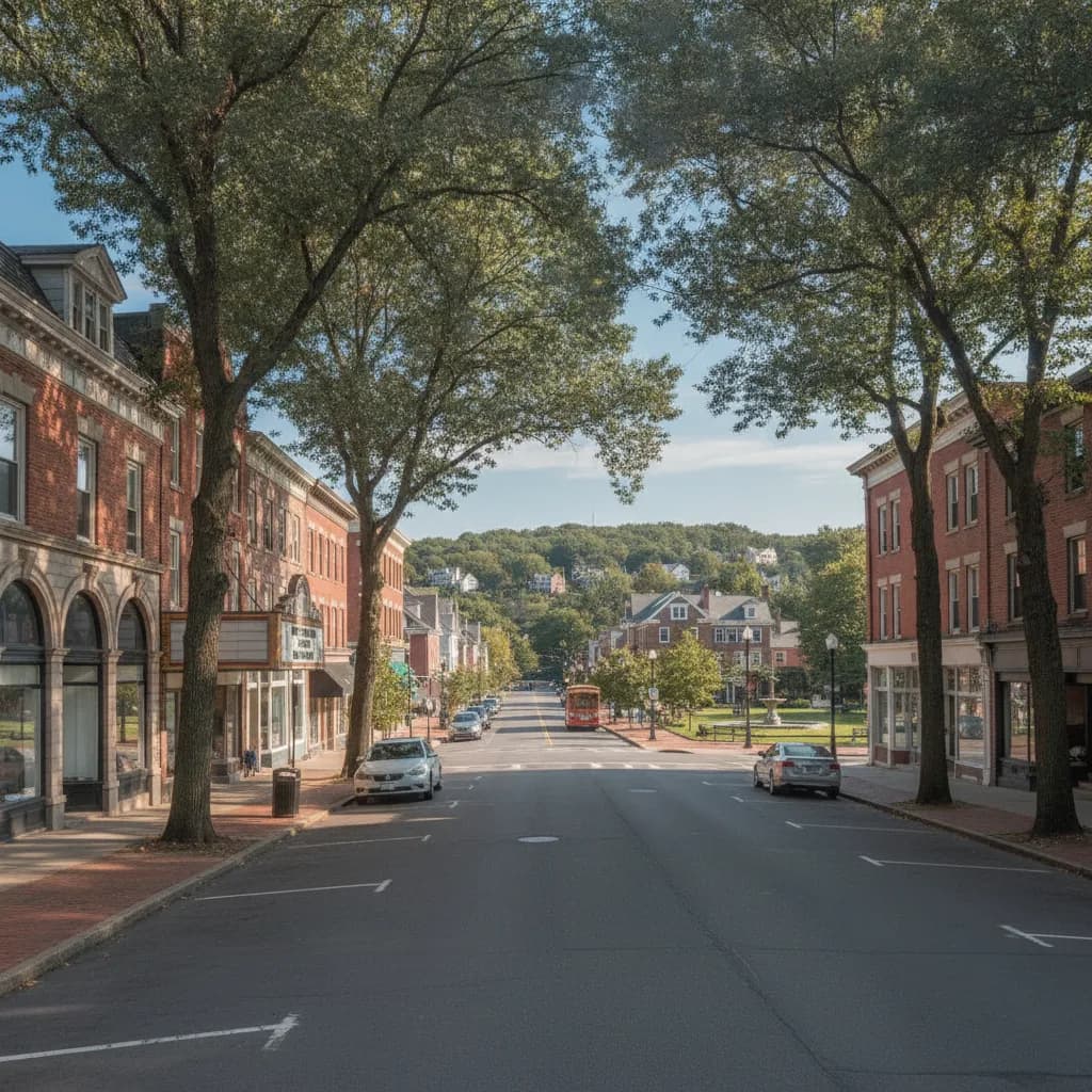 View of Tuckahoe, NY