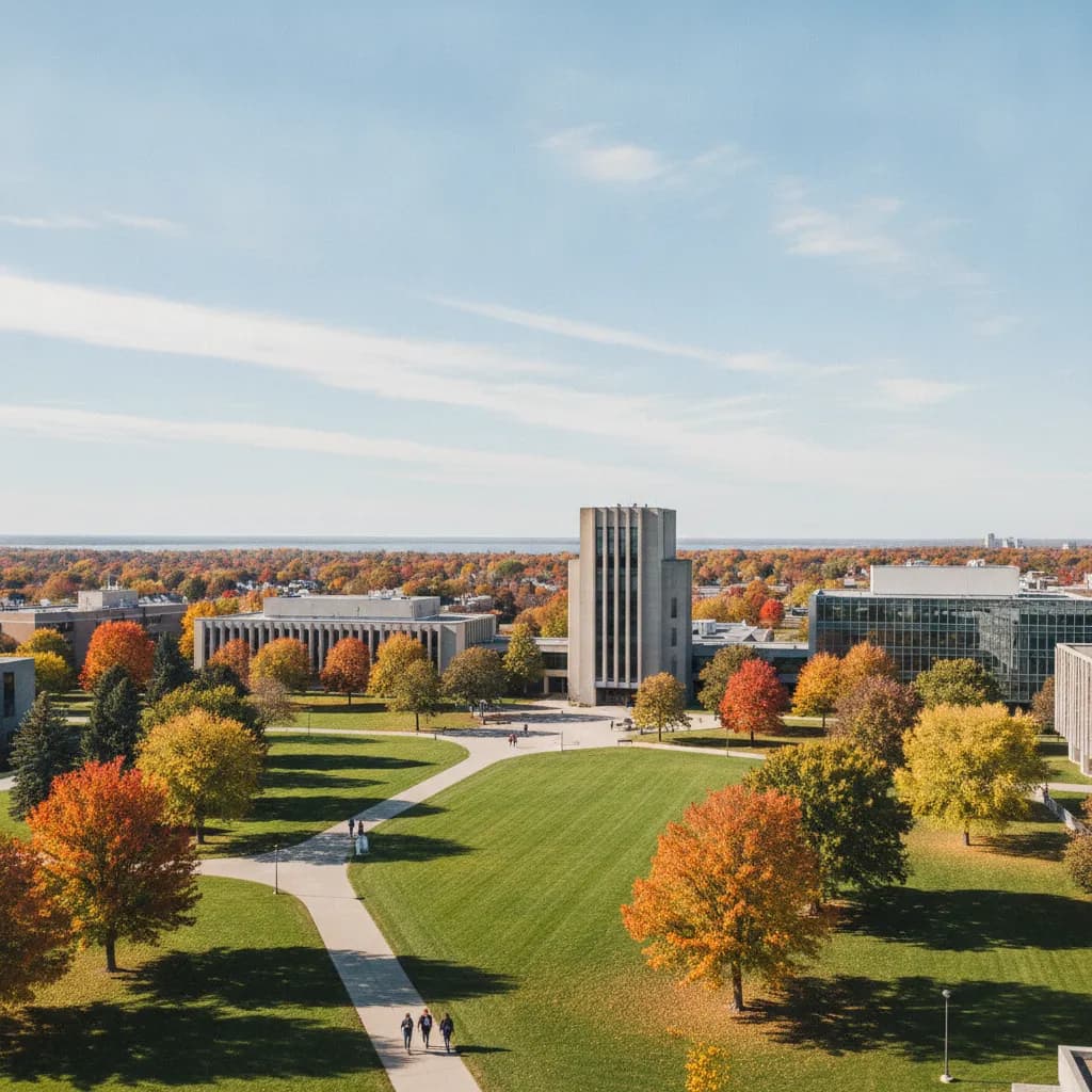 View of University at Buffalo, NY
