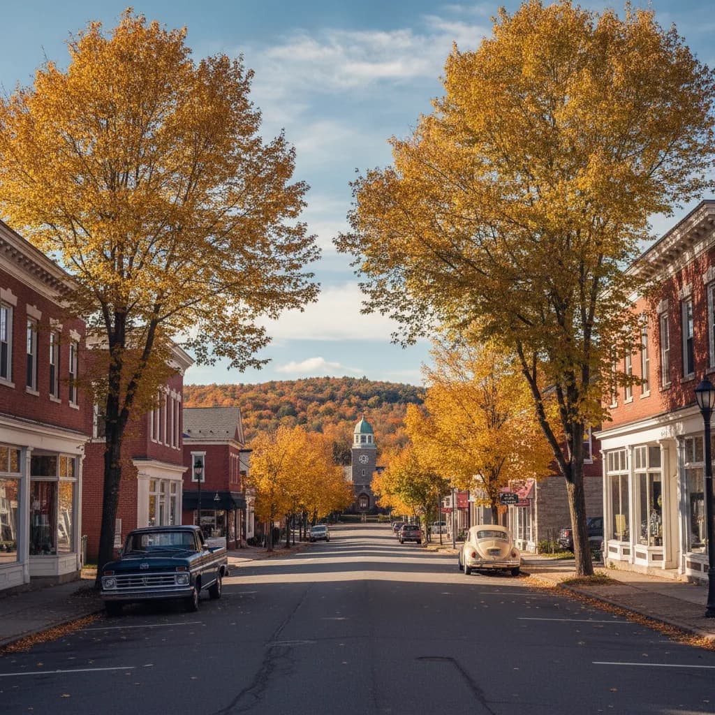 View of Viola, NY