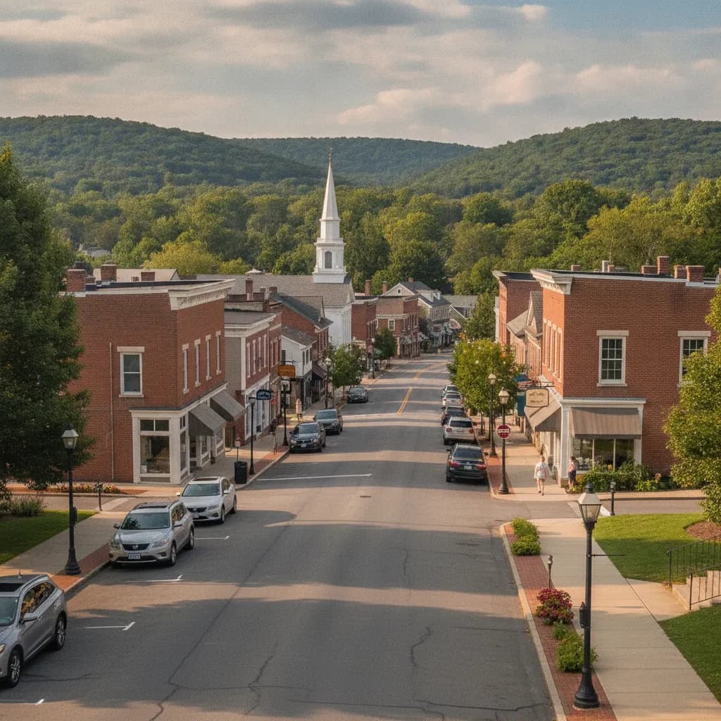 View of Washingtonville, NY