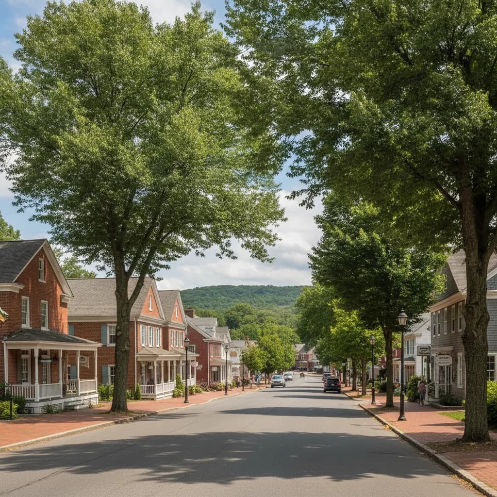 View of Wesley Hills, NY