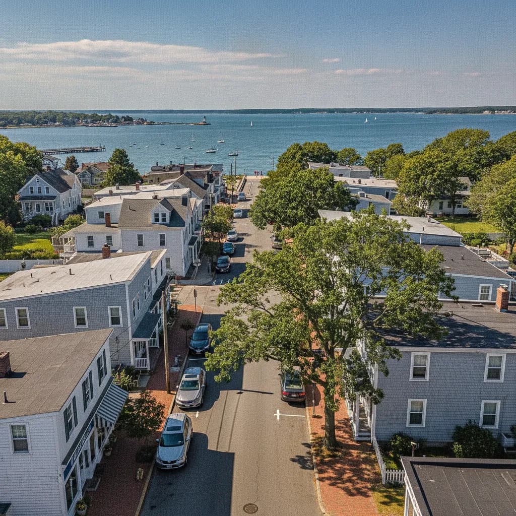 View of West Bay Shore, NY