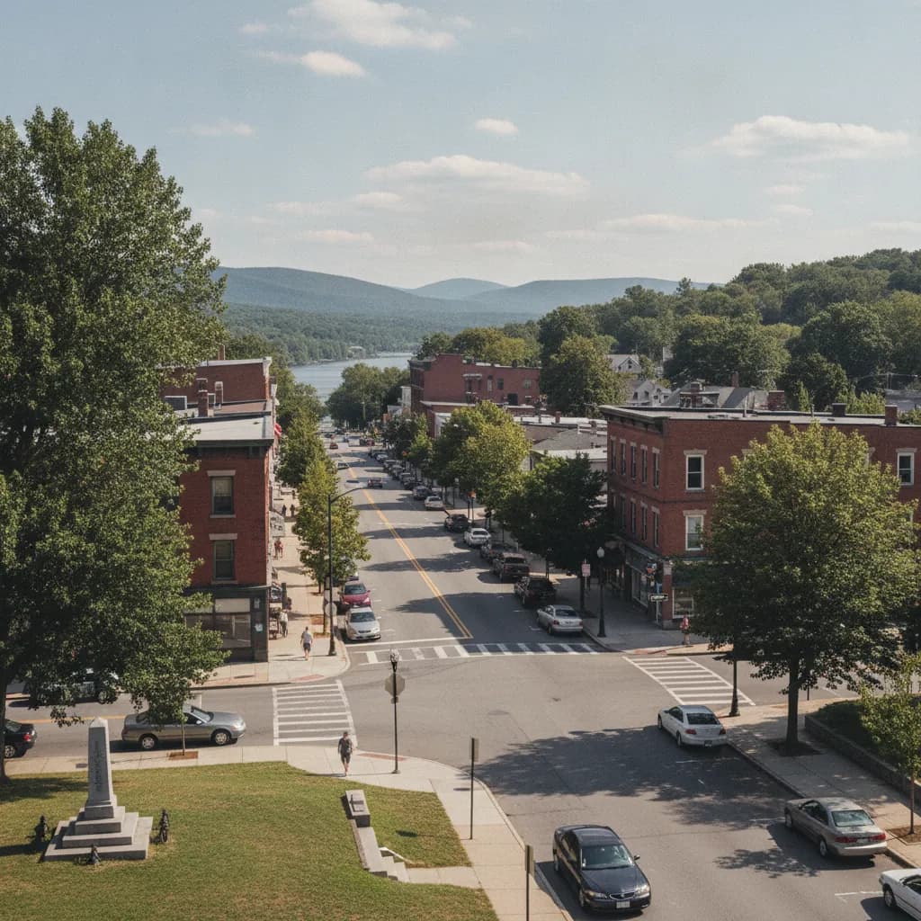 View of West Haverstraw, NY