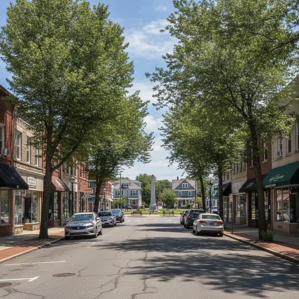 View of West Hempstead, NY