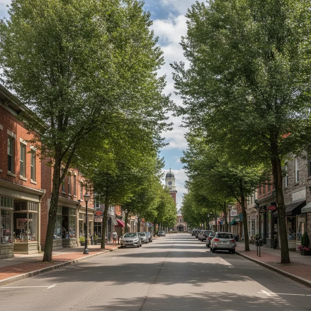 View of Williamsville, NY