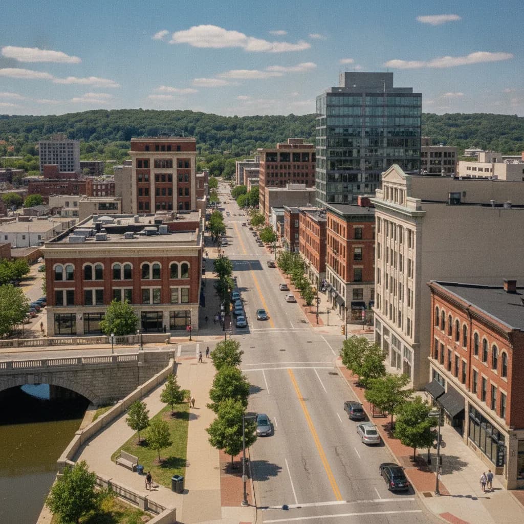 View of Akron, OH