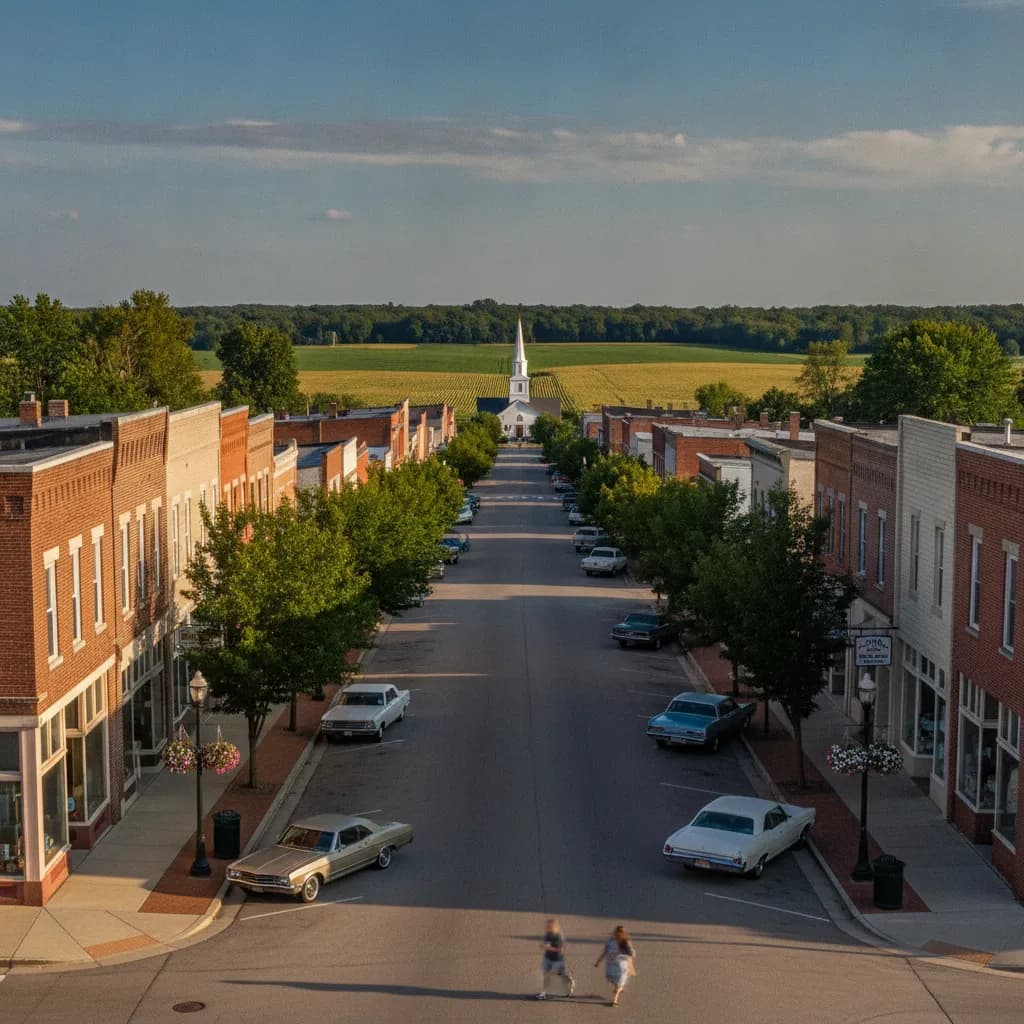 View of Archbold, OH
