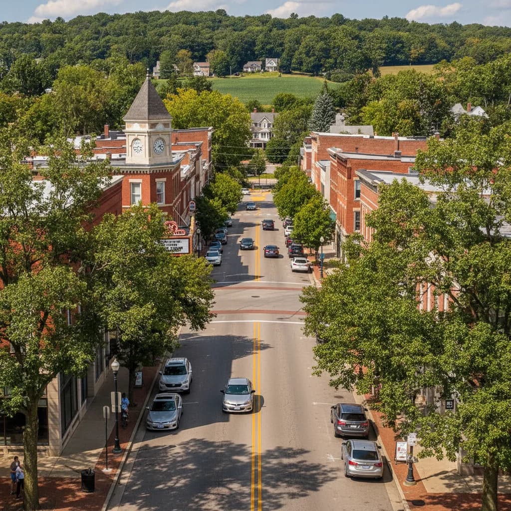 View of Ashland, OH