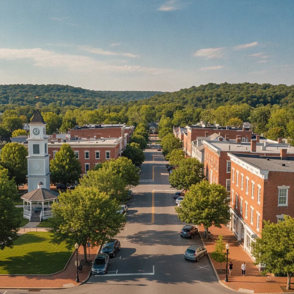 View of Aurora, OH