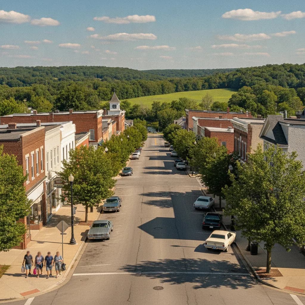 View of Ballville, OH