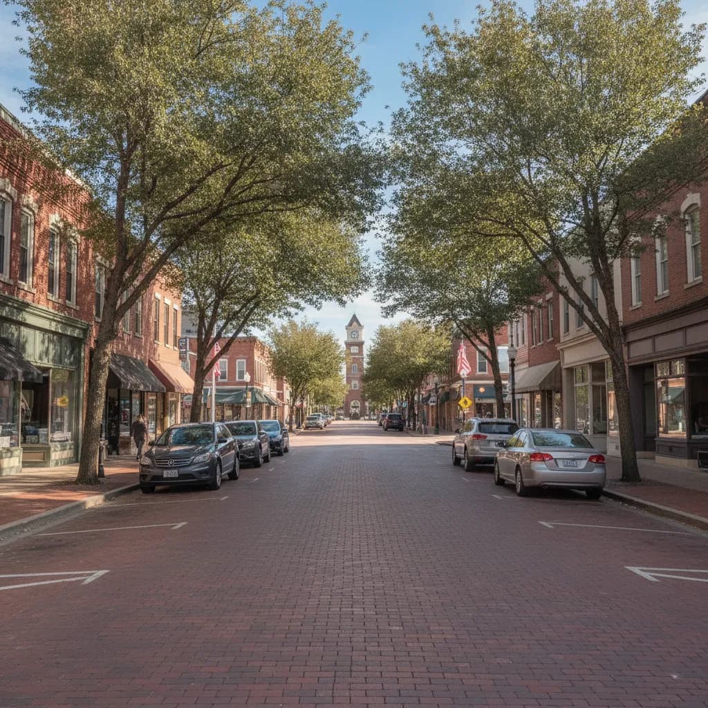 View of Bowling Green, OH